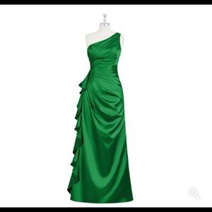Evening gown Emerald Green